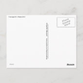 Een andere tram in Rome Briefkaart (Achterkant)