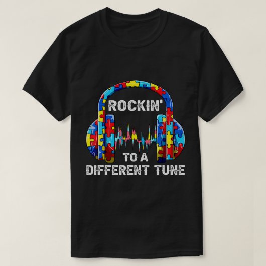 Een andere tunnelgame over autisme t-shirt (Design voorkant)