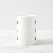 Een andere Valentijn van de vogelpest Porselein Kop (Voorkant)