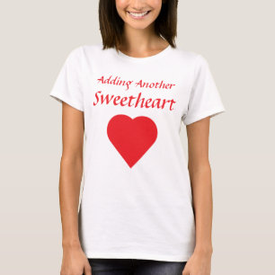 Een andere Valentijnsdag toevoegen T-shirt