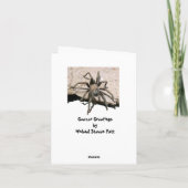 Een andere verjaardag grijpt je Spider Kaart (Achterkant)