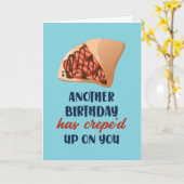 Een andere verjaardag heeft een schamele dag opgez kaart (Gele Bloem)