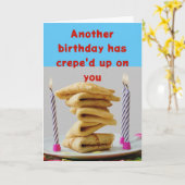 Een andere verjaardag is een grappige verjaardag kaart (Gele Bloem)