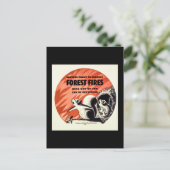 Een andere vijand om bosbranden  te veroveren briefkaart (Staand voorkant)