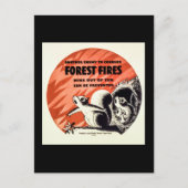 Een andere vijand om bosbranden  te veroveren briefkaart (Voorkant)