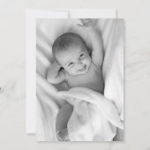 Een andere vis in het Zee nautische Baby aankondig Aankondiging (Achterkant)