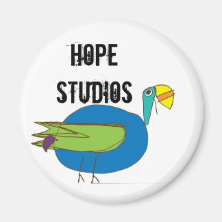 Een andere vogelmagneet magneet