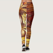 Een andere wereld Abstract Leggings (Achterkant)