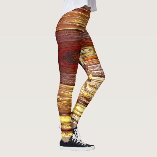 Een andere wereld Abstract Leggings (Rechts)