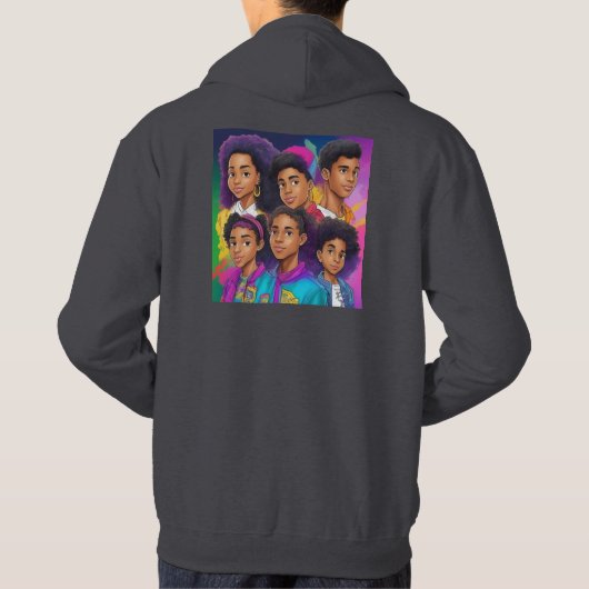 Een andere wereld hoodie (Achterkant)