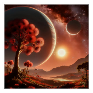 Een andere wereld perfect poster