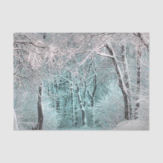 een andere winter wonderland 3 tissuepapier (Voorkant)