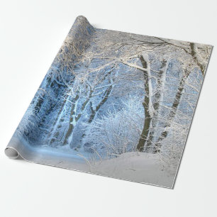 een andere winterwonderland cadeaupapier