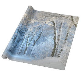 een andere winterwonderland cadeaupapier