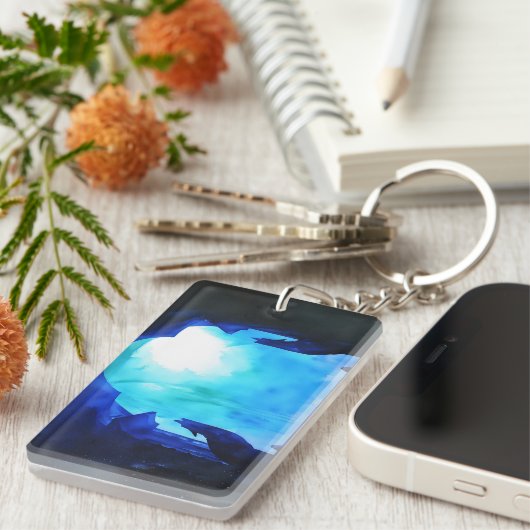 Een andere Wolf Statue Sleutelhanger (Voorkant Rechts)