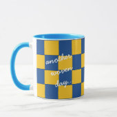 Een andere Woven Day Blue en Yellow Mok (Links)