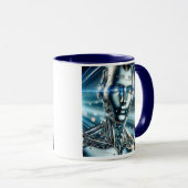 Een androïde van een verre toekomst, de ontwaken v mok (Voorkant rechts)