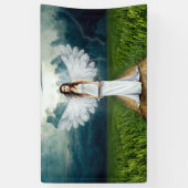 Een Angels richting Spandoek (Verticaal)