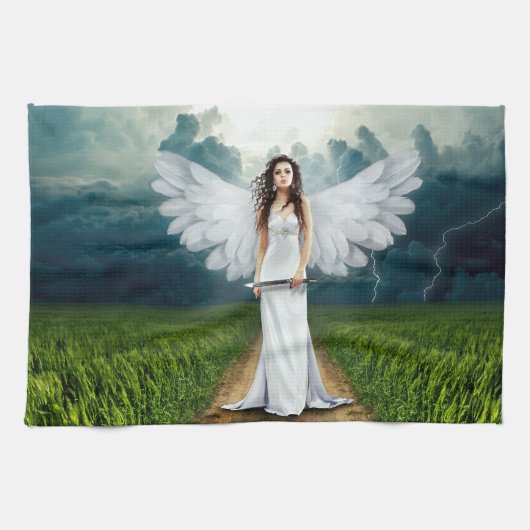 Een Angels richting Theedoek (Horizontaal)