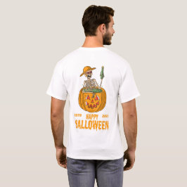 Een angstaanjagend Halloween-avontuur in de spookw T-shirt
