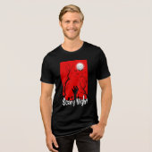 Een angstaanjagende nacht: Zombie Hand Tri-Blend Shirt (Voorkant volledig)