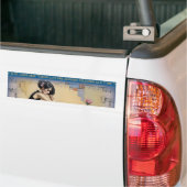 Een angstige meltdown per keer - grappig bumpersticker (Op Truck)