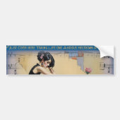 Een angstige meltdown per keer - grappig bumpersticker (Voorkant)
