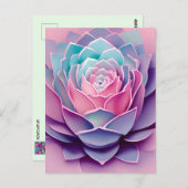 Een Anime Succulent, Postcrossover Briefkaart (Voorkant / Achterkant)