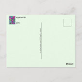 Een Anime Succulent, Postcrossover Briefkaart (Achterkant)