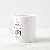 Een année van rêve met perfecte papa koffiemok (Voorkant links)