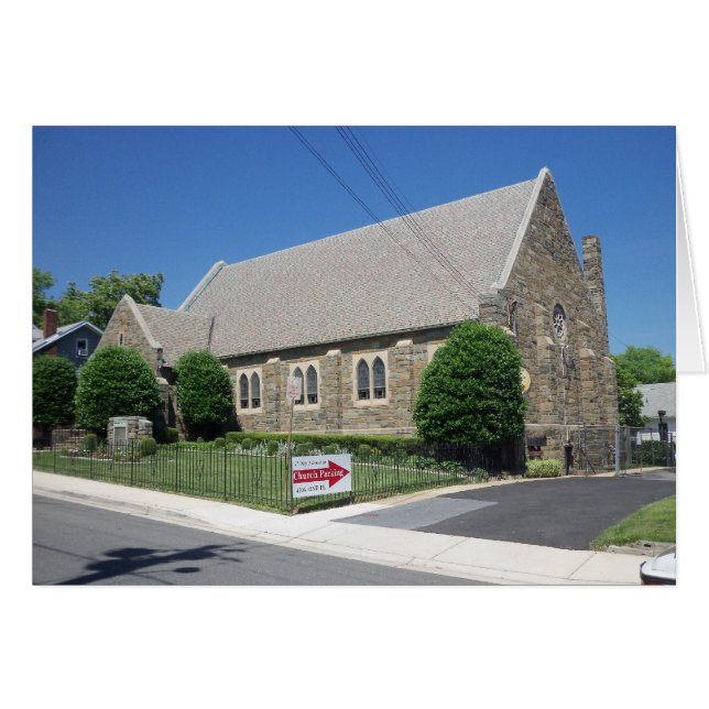 Een anonieme kerk (Voorkant Horizontaal)