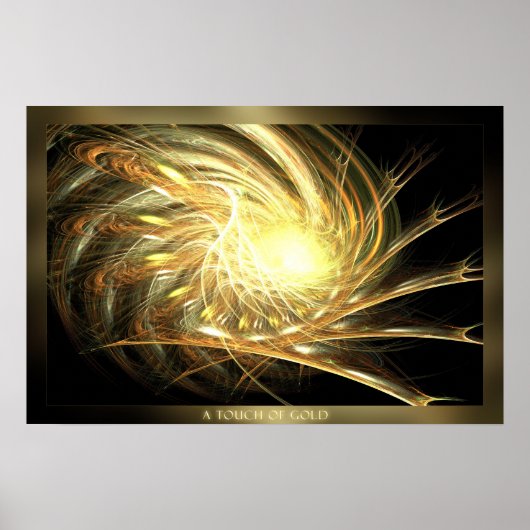 Een Anraking Van Goud Poster (Voorkant)