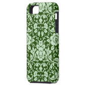 Een antiek bloemendop Case-Mate iPhone case (Achterkant Links)