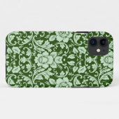Een antiek bloemendop Case-Mate iPhone case (Achterkant (horizontaal))