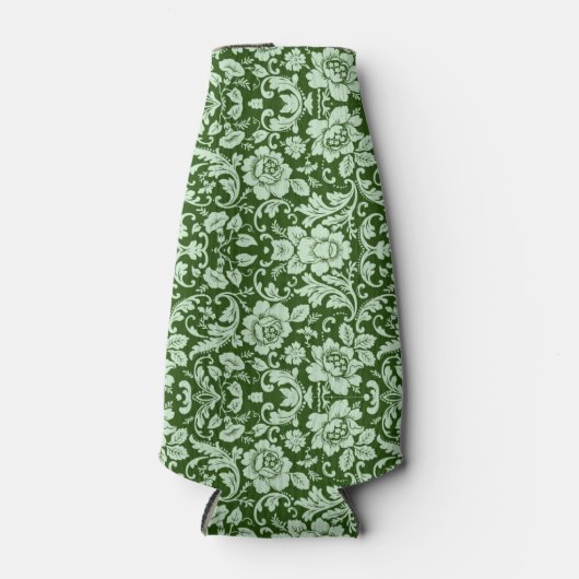 Een antiek bloemendop flesjeskoeler (Voorkant)