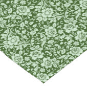 Een antiek bloemendop korte tafelloper (Hoek)