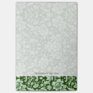 Een antiek bloemendop post-it® notes