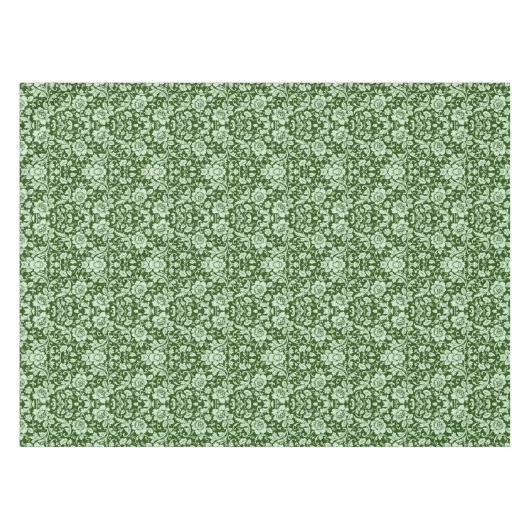 Een antiek bloemendop tafelkleed (Voorkant (Horizontaal))