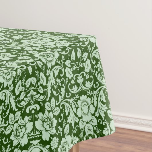 Een antiek bloemendop tafelkleed (Voorbeeld)