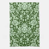 Een antiek bloemendop theedoek (Verticaal)