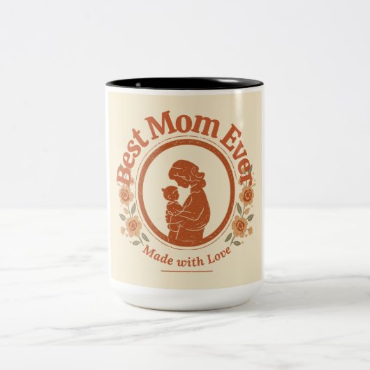 Een antieke mok voor je moeder op Moederdag (Center)