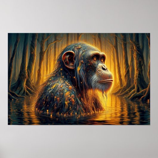 EEN APEN DROOM 6 POSTER (Voorkant)