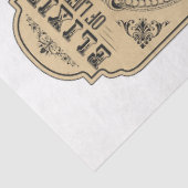 Een Apothecary en de Reeks van het Etiket van de P Tissuepapier (Detail)