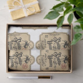 Een Apothecary en het Ontwerp van de Reeks van het Tissuepapier (Geschenk)