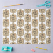 Een Apothecary en het Ontwerp van de Reeks van het Tissuepapier (Craft)