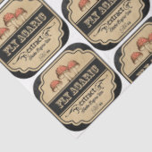 Een Apothecary en het Ontwerp van de Reeks van het Tissuepapier (Detail)