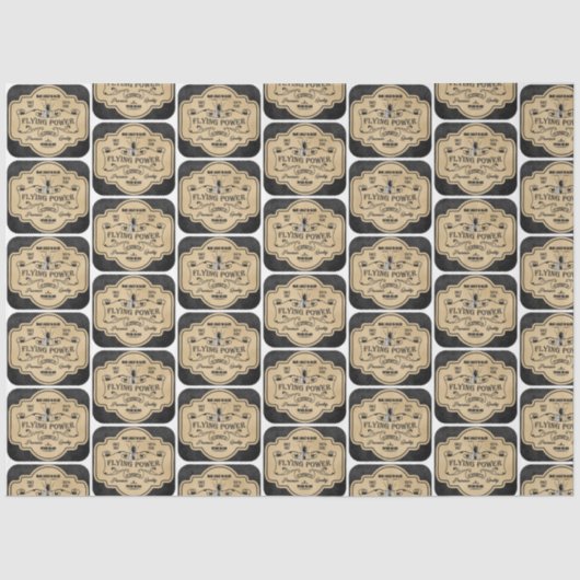 Een Apothecary en het Ontwerp van de Reeks van het Tissuepapier (Voorkant)