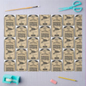 Een Apothecary en het Ontwerp van de Reeks van het Tissuepapier (Craft)