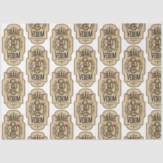 Een Apothecary en het Ontwerp van de Reeks van het Tissuepapier (Voorkant)