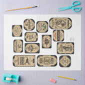 Een Apothecary- en Potion Label Series Design 4 Tissuepapier (Craft)
